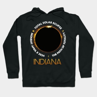 INDIANA Total Solar Eclipse 2024 American Totality April 8 Hoodie